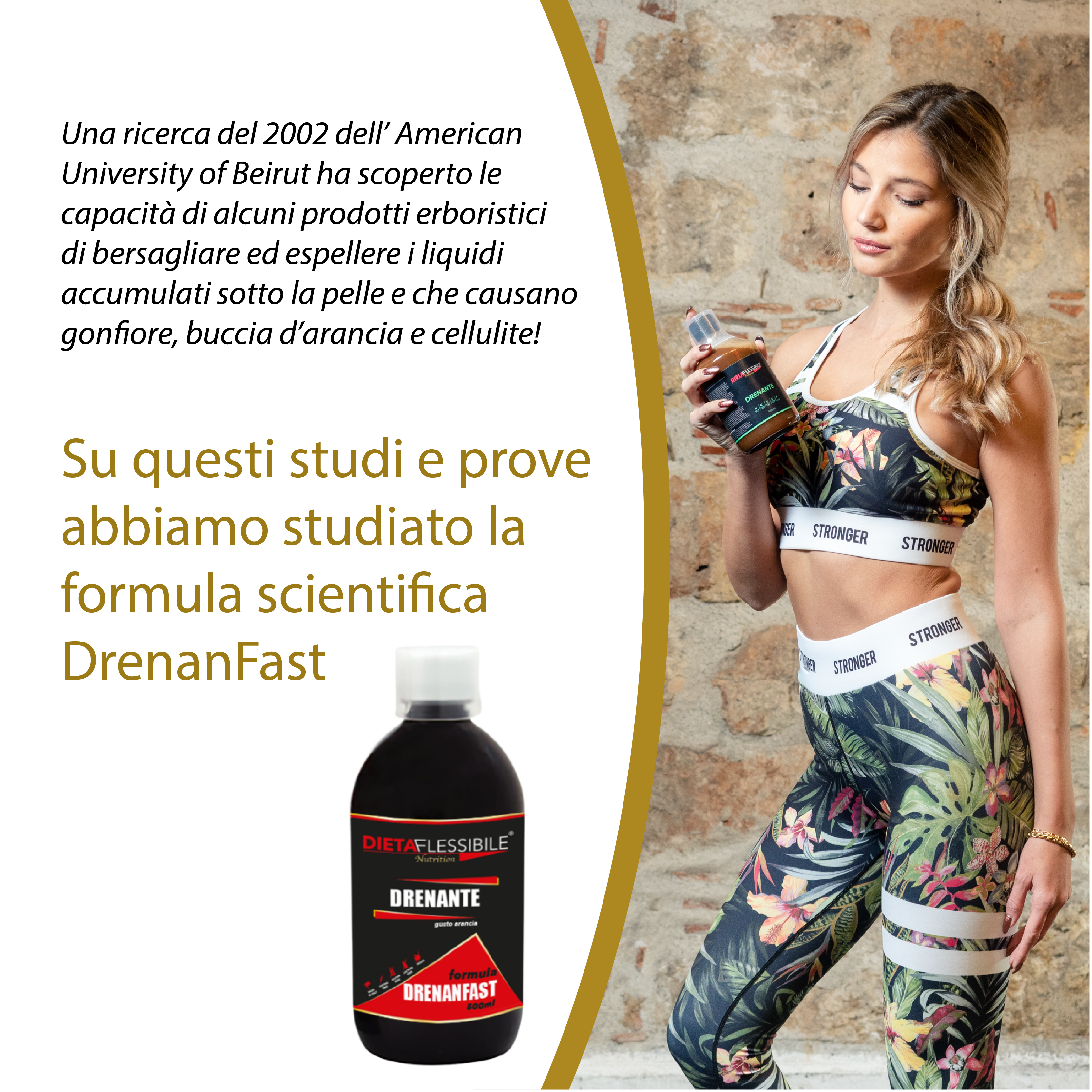 DRENANTE formula DrenanFast - Dieta Flessibile Nutrition